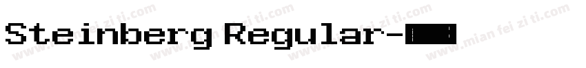Steinberg Regular字体转换